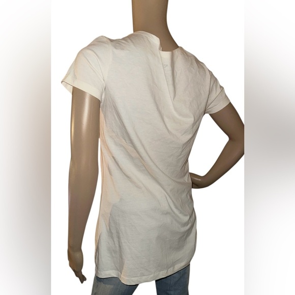 White Biketoberfest Graphic Women's Top size large - Picture 4 of 7